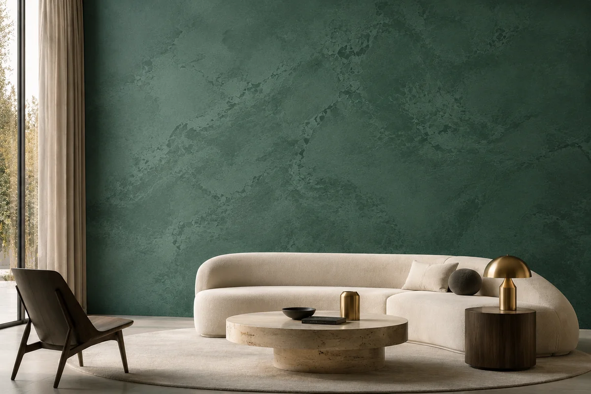 Salon moderne — mur à effet décoratif Chromia