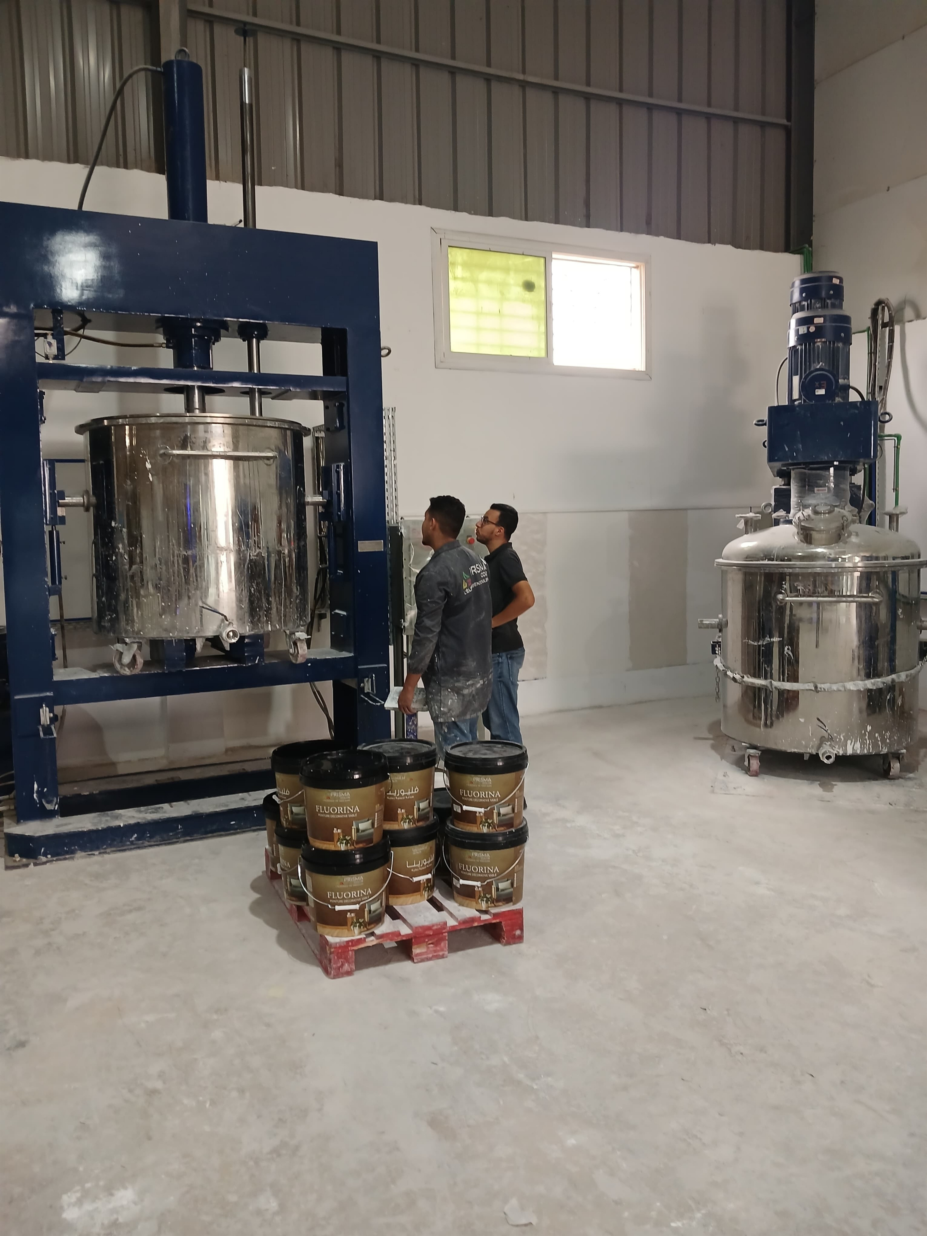 Prisma Color paint manufacturing line